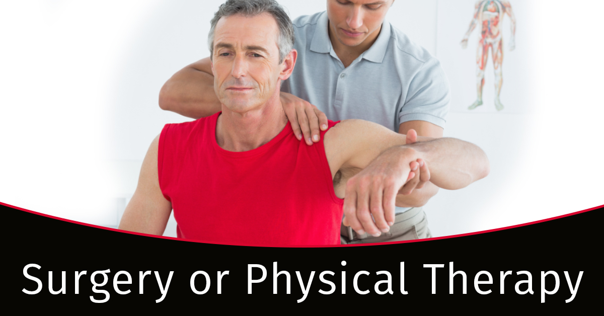 Rotator Cuff: Surgery or Physical Therapy?